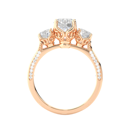 0.1+0.69+0.23  Ct Round Diamond Ring