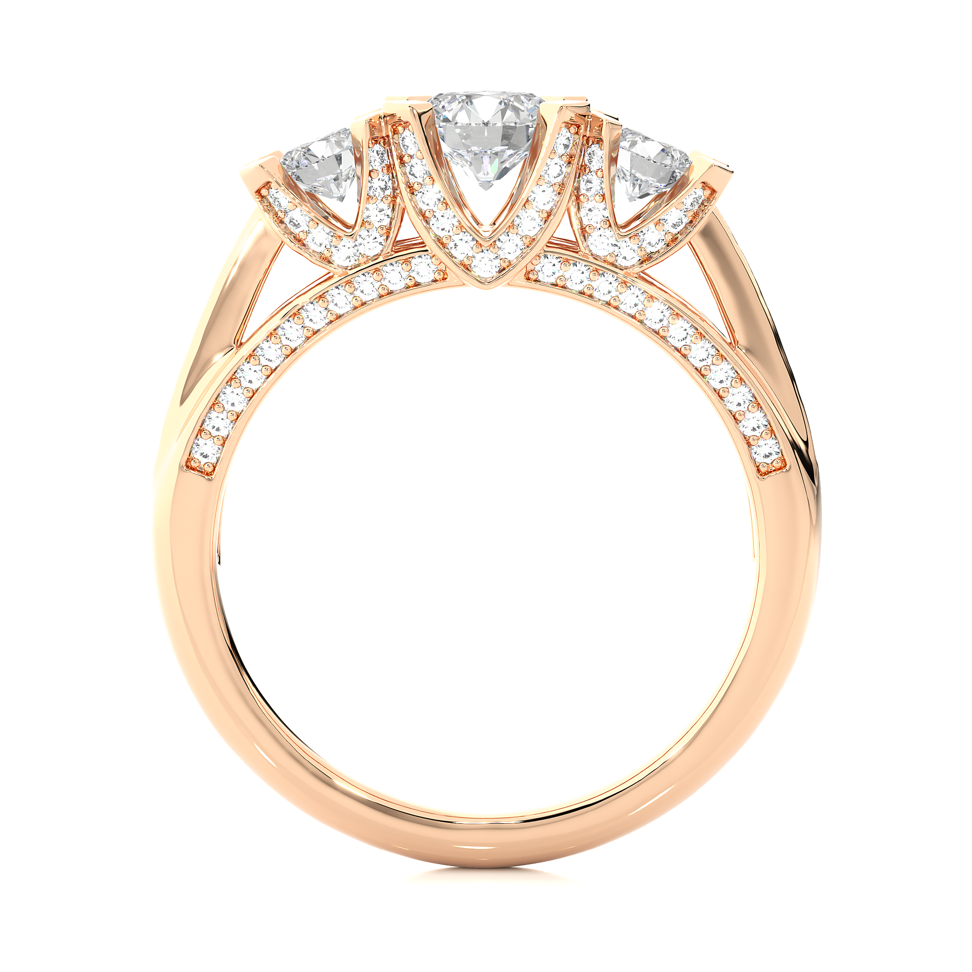 Compassionate Bond - Trilogy Lab Grown Diamond Ring