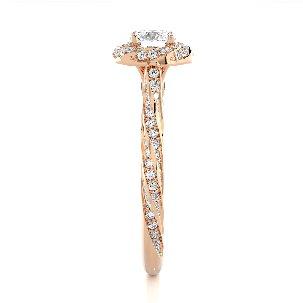 Celestial Bloom Lab Grown Diamond Ring