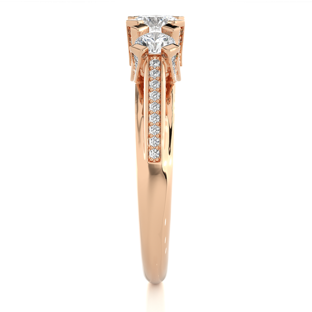 Compassionate Bond - Trilogy Lab Grown Diamond Ring