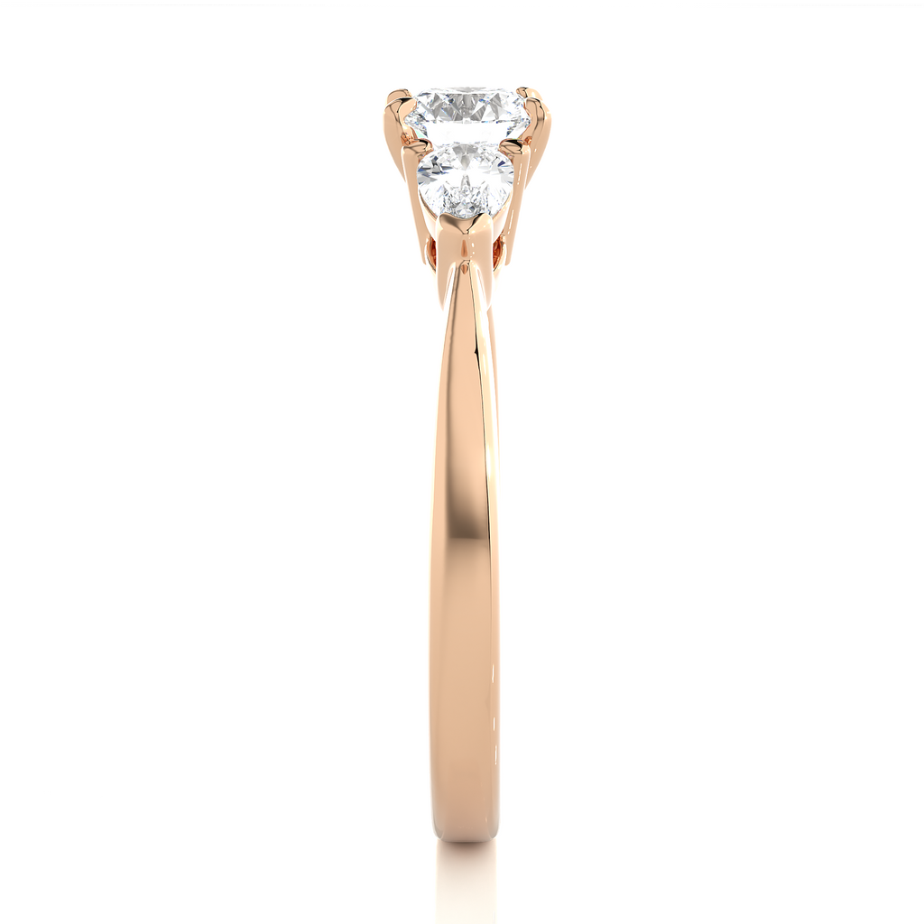 Harmony Ring - Built for lasting relationship with Fine Gold and Lab Grown Diamonds