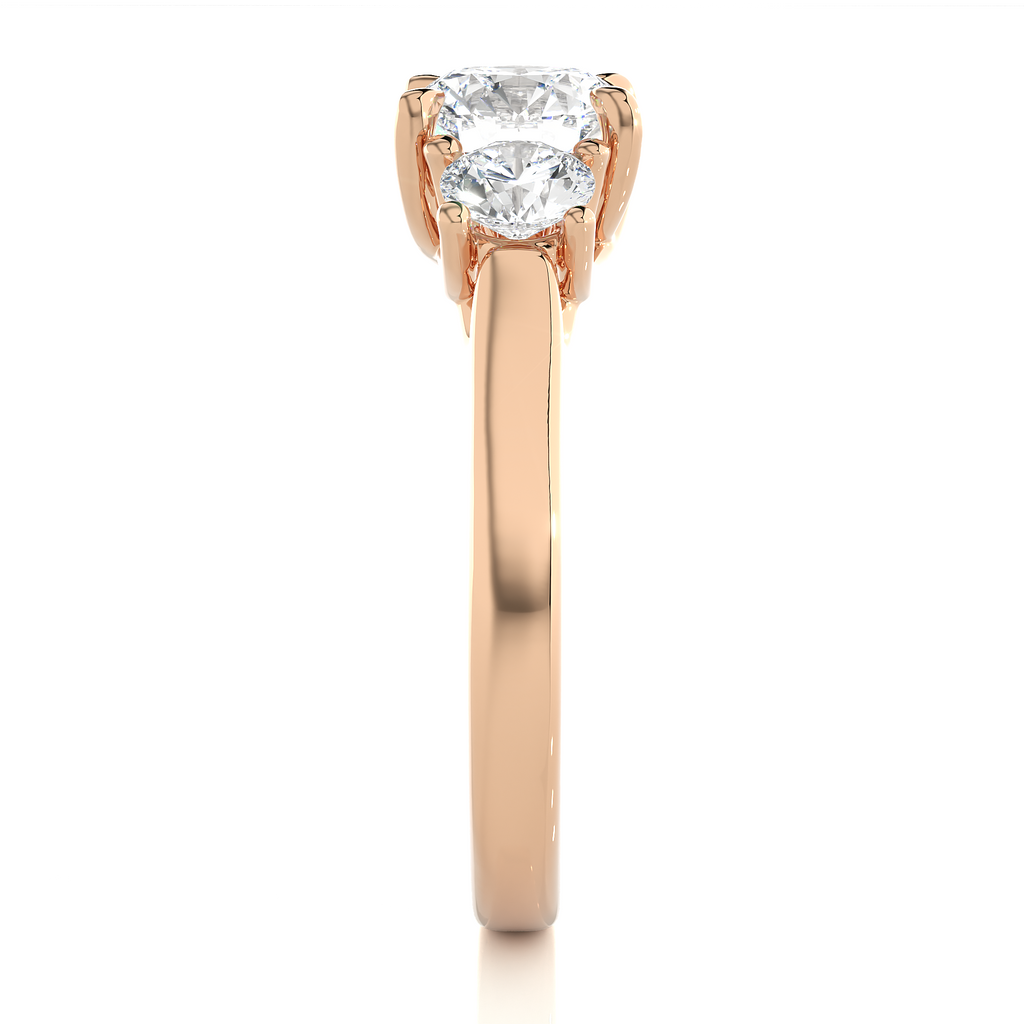 Faithful Embrace Ring made with Gold and Lab Grown Diamonds