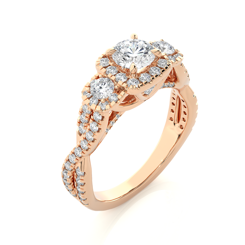 Righteous Affinity Ring - Trilogy Lab Grown Diamond Ring