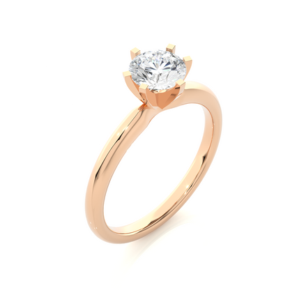 1.2 Ct Round Diamond Ring