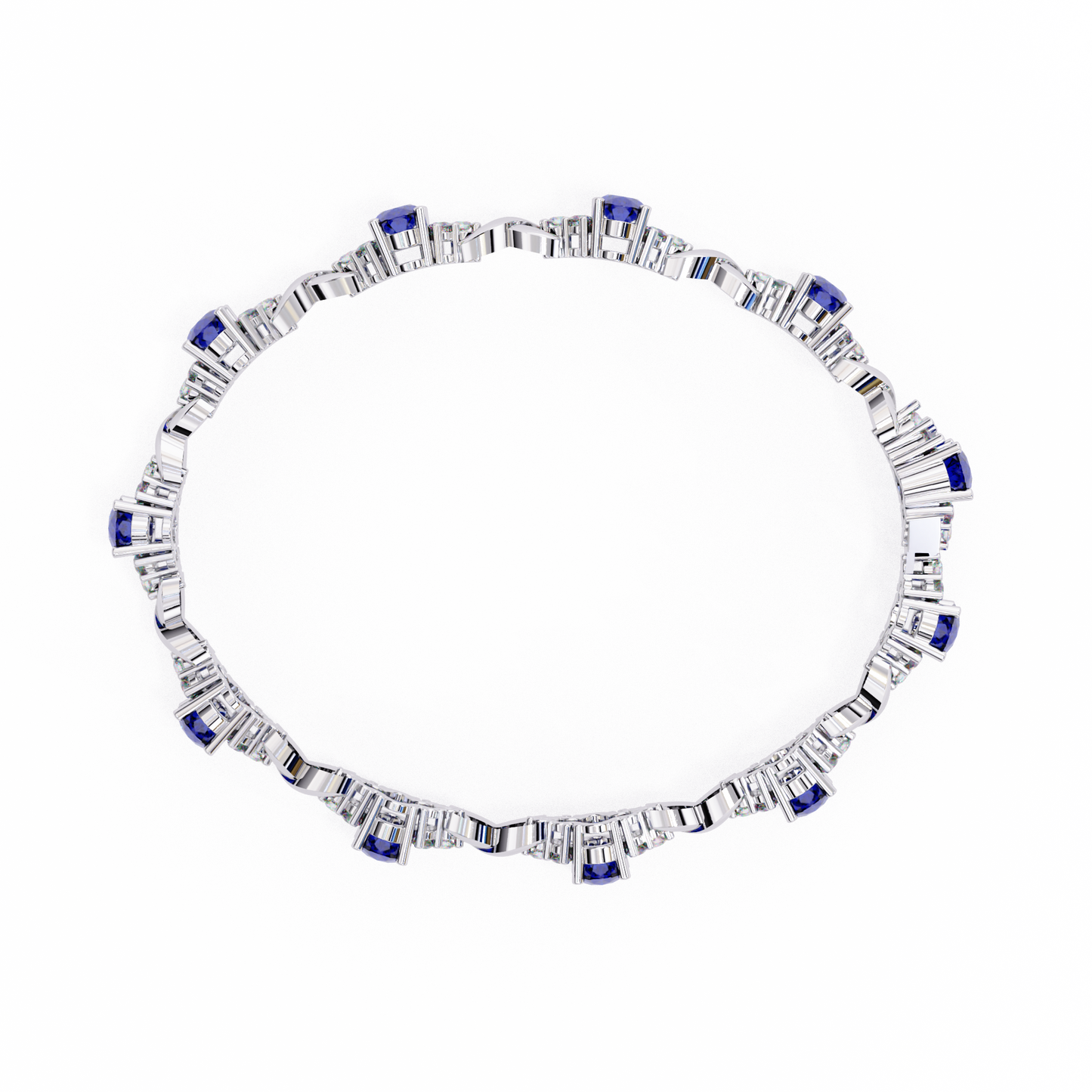 1.02 Ct Round Diamond Bracelets