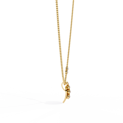 round cut diamond heart pendant – lab grown diamond at best price in india