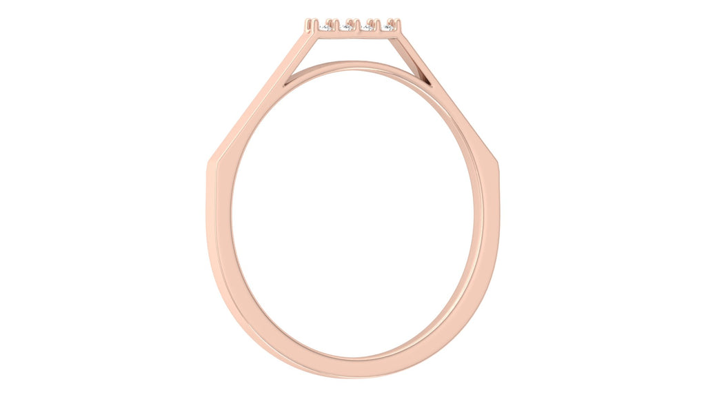 0.03 Ct Round  Diamond Ring