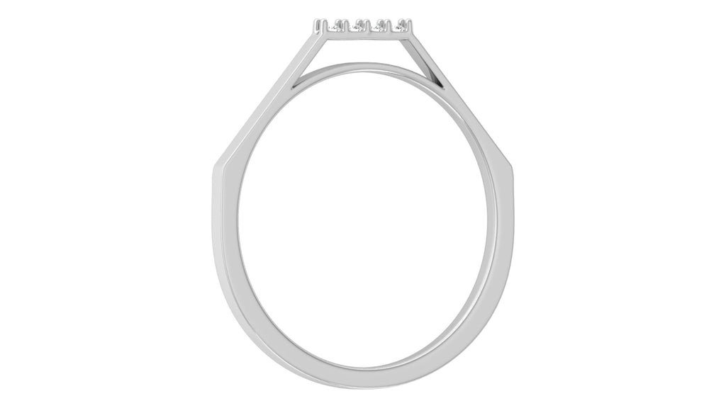 0.03 Ct Round  Diamond Ring