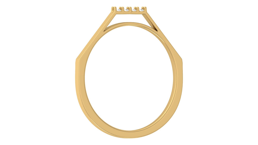 0.03 Ct Round  Diamond Ring