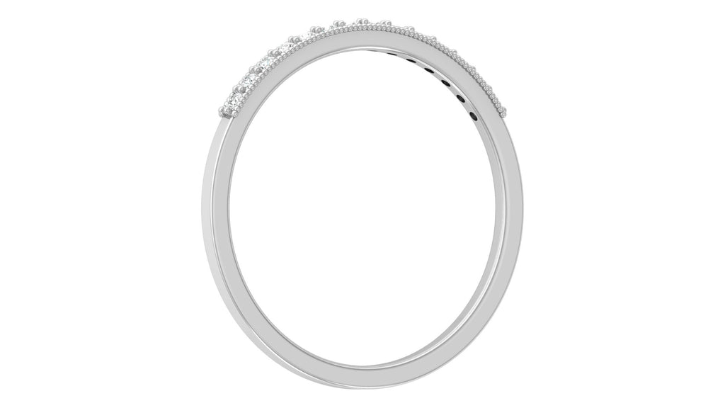 0.09 Ct Round  Diamond Ring
