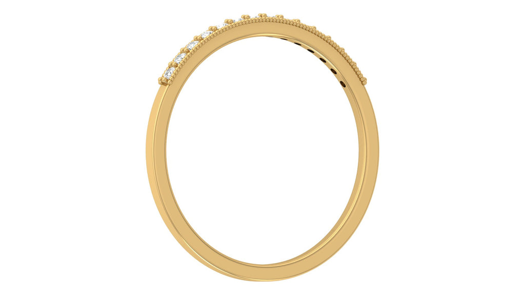 0.09 Ct Round  Diamond Ring