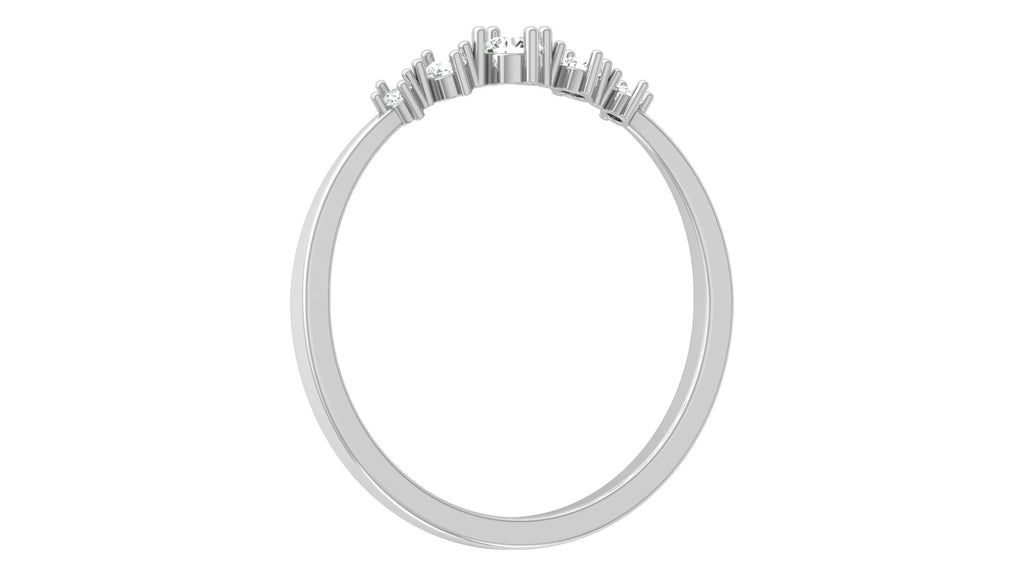 0.12 Ct Round  Diamond Ring