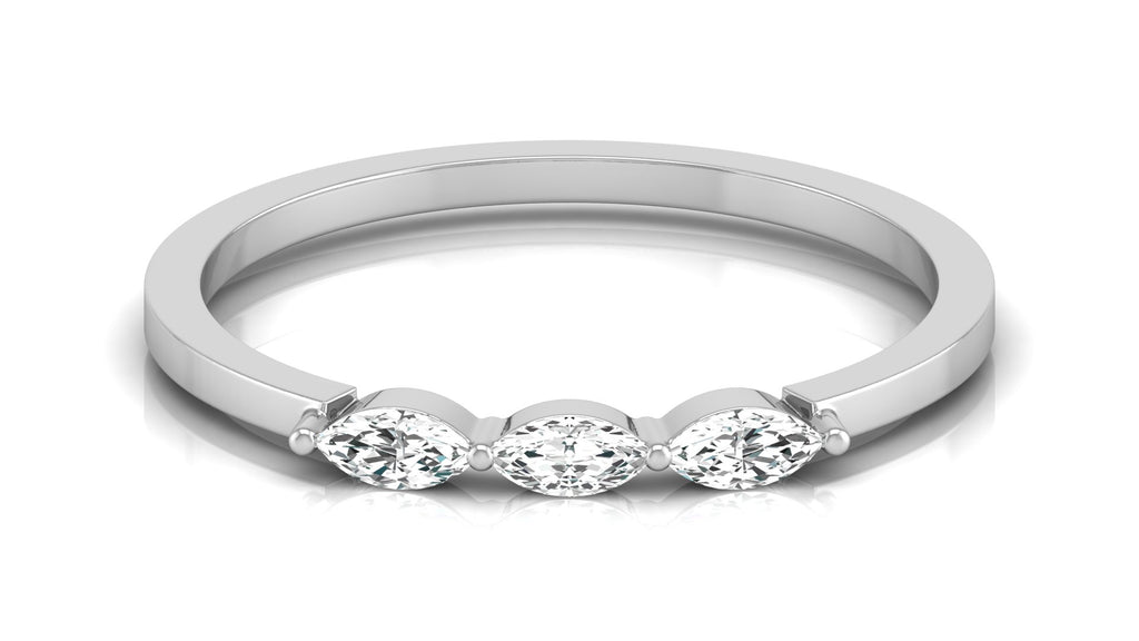 0.16 Ct Marq Diamond Ring