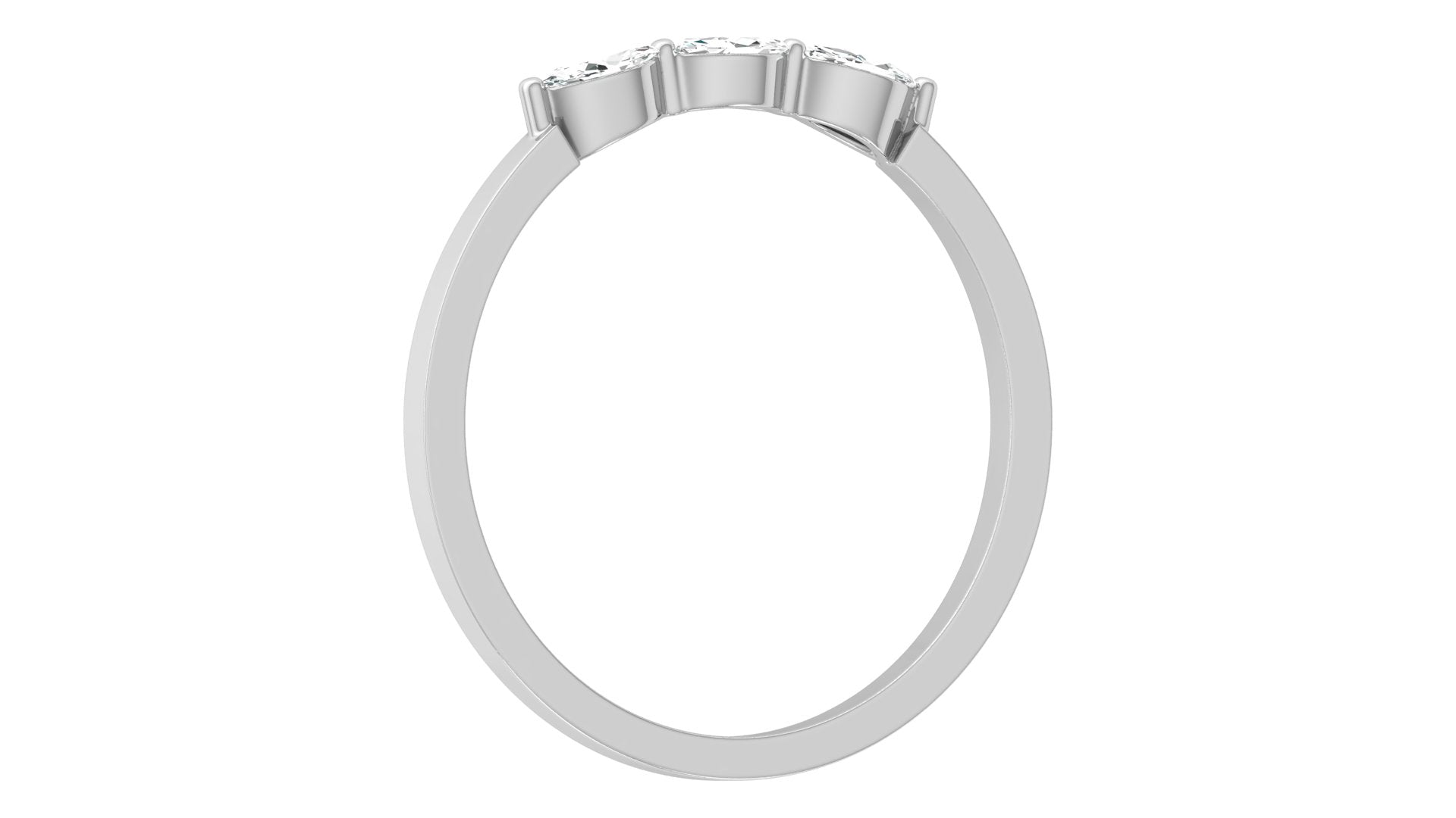 0.16 Ct Marq Diamond Ring