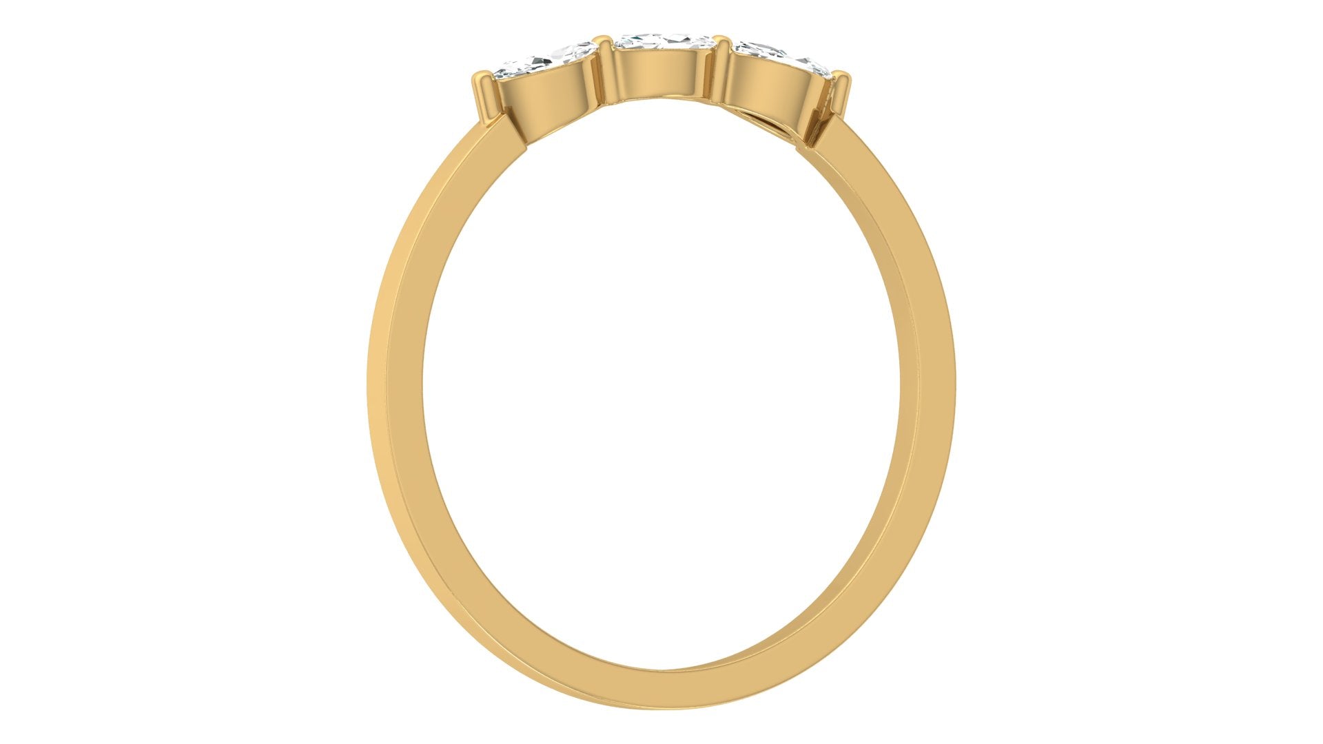 0.16 Ct Marq Diamond Ring