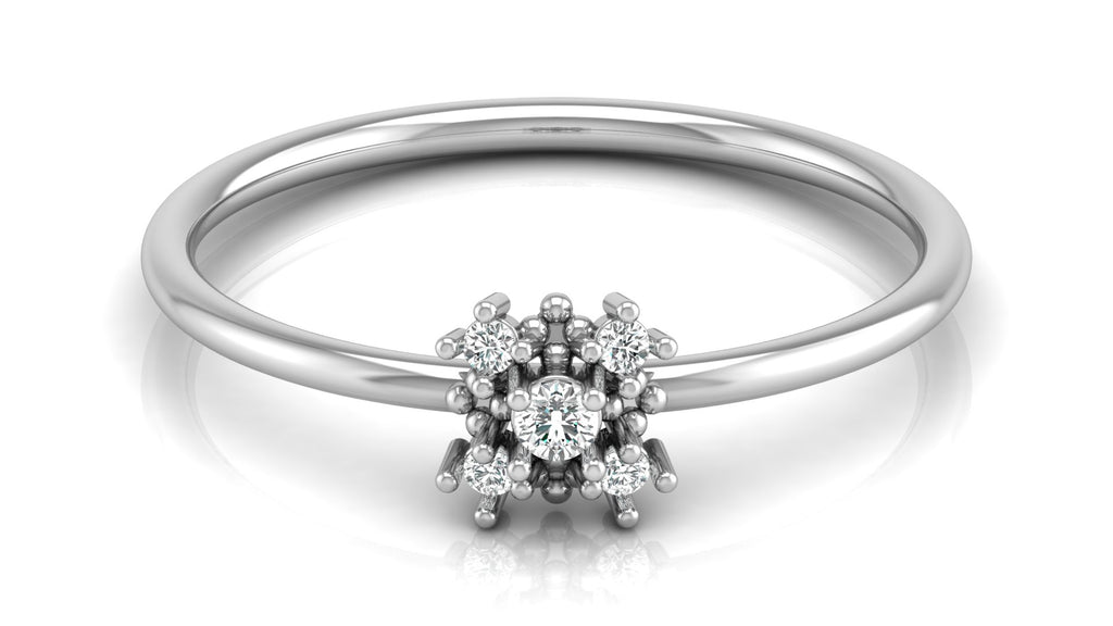 0.06 Ct Round  Diamond Ring