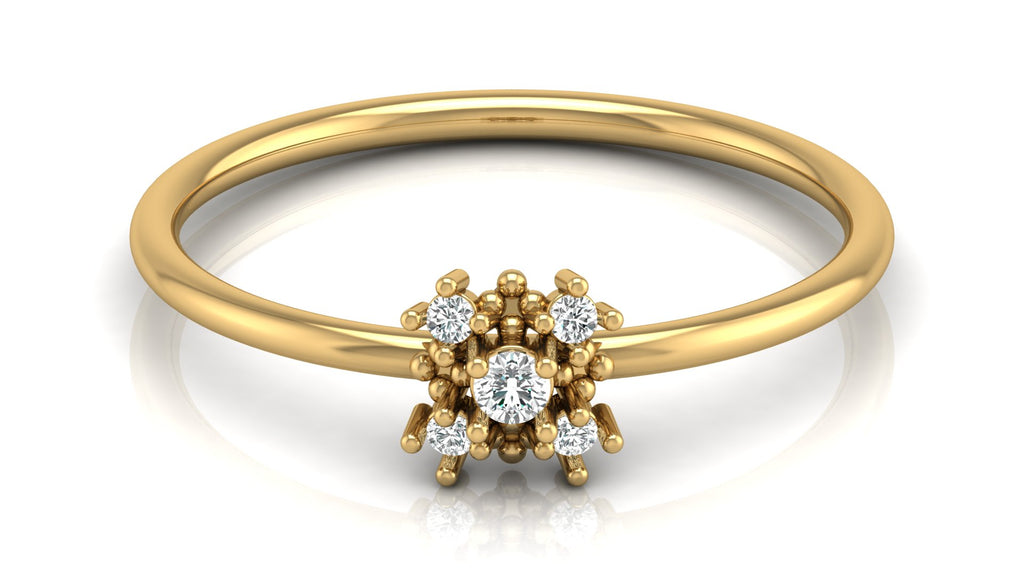 0.06 Ct Round  Diamond Ring