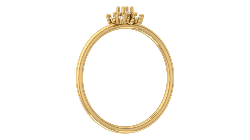 0.06 Ct Round  Diamond Ring