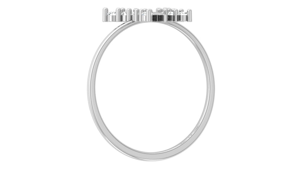 0.16 Ct Round  Diamond Ring