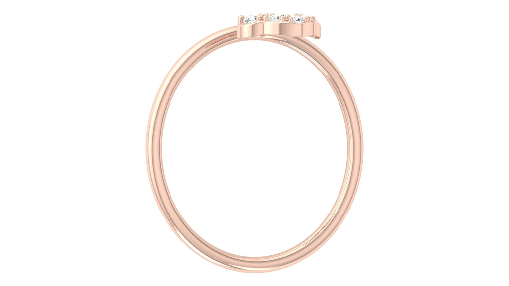 0.1 Ct Round Diamond Ring