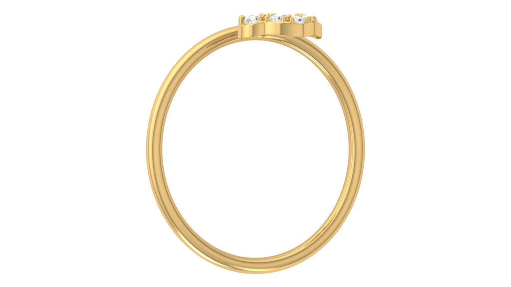 0.1 Ct Round Diamond Ring
