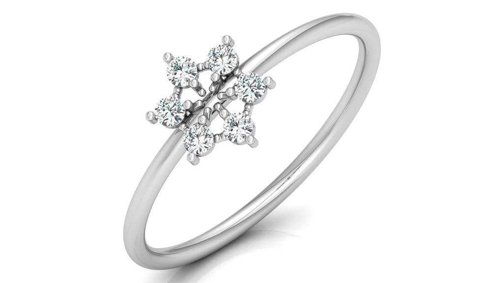 0.16 Ct Round Diamond Ring