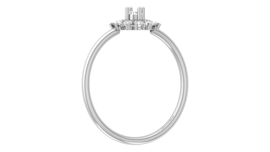 0.21 Ct Round Diamond Ring