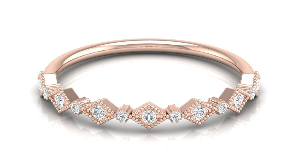 0.08 Ct round  Diamond Ring