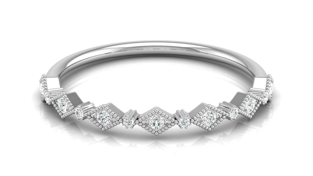 0.08 Ct round  Diamond Ring