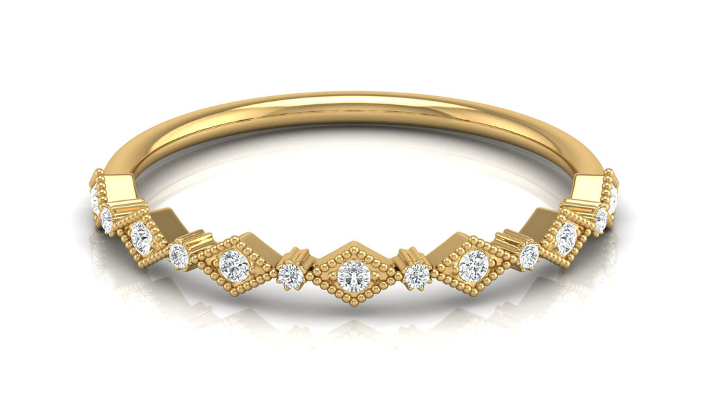 0.08 Ct round  Diamond Ring