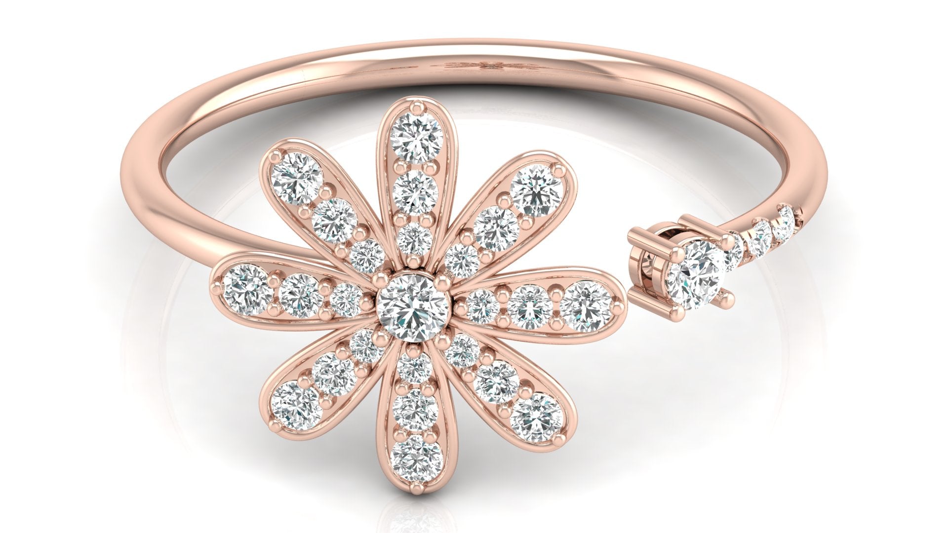0.27 Ct Round Diamond Ring