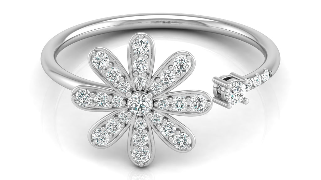 0.27 Ct Round Diamond Ring