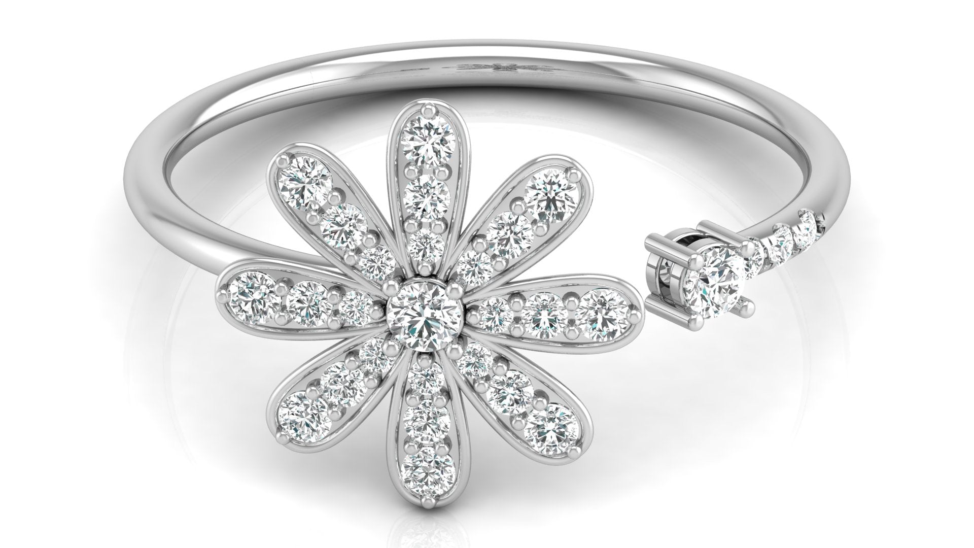 0.27 Ct Round Diamond Ring