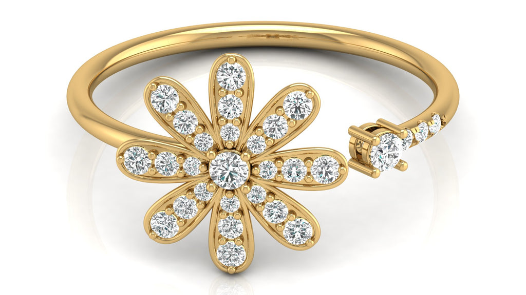 0.27 Ct Round Diamond Ring