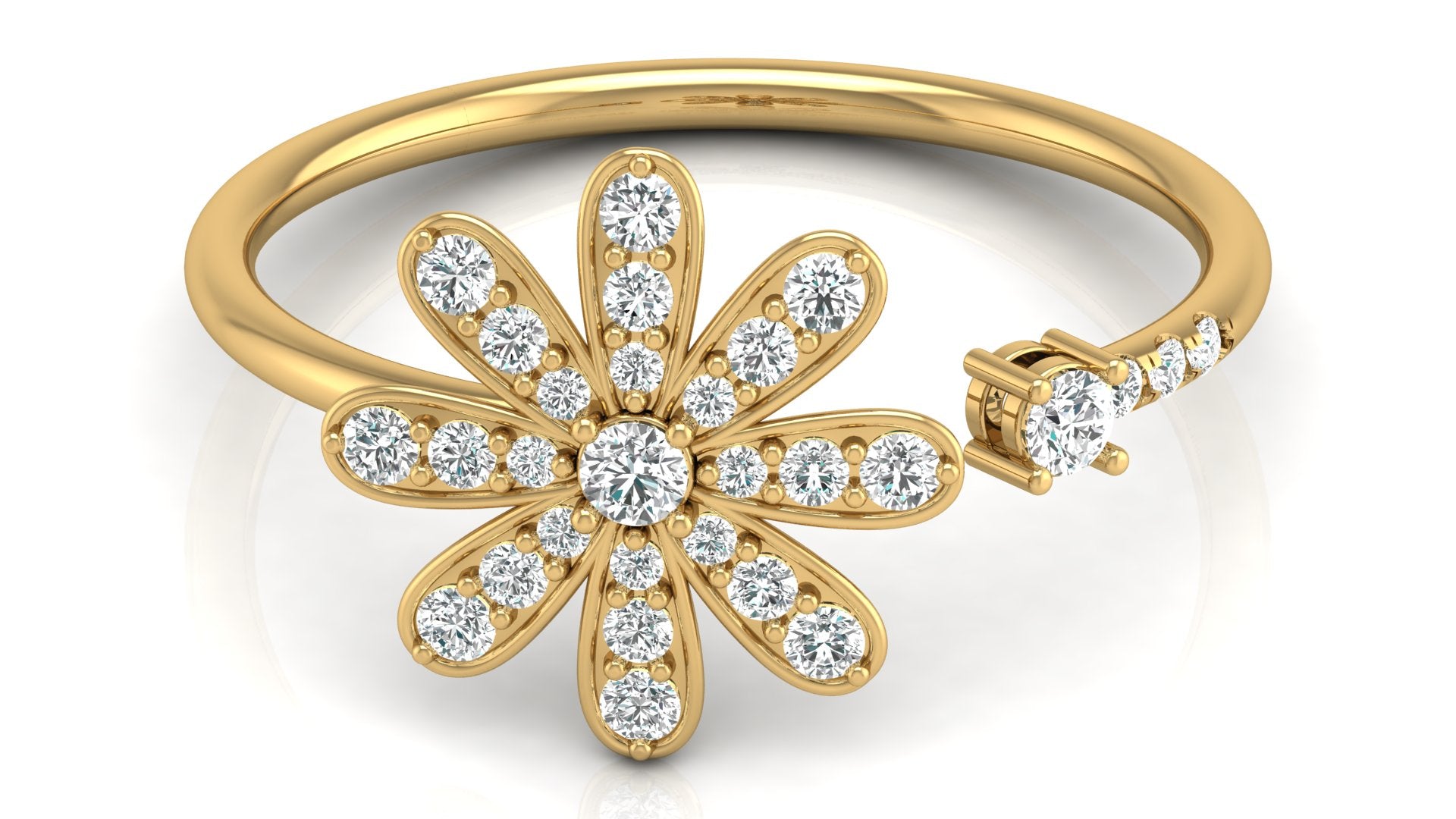 0.27 Ct Round Diamond Ring
