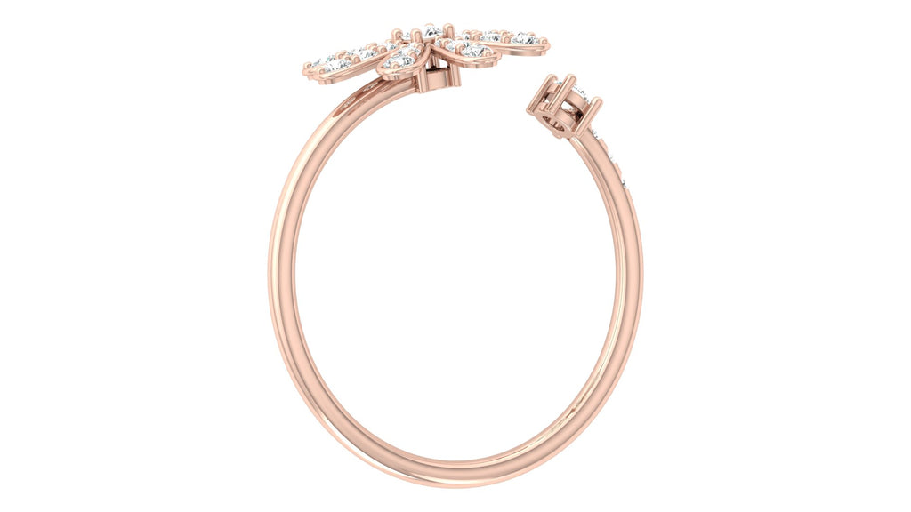 0.27 Ct Round Diamond Ring