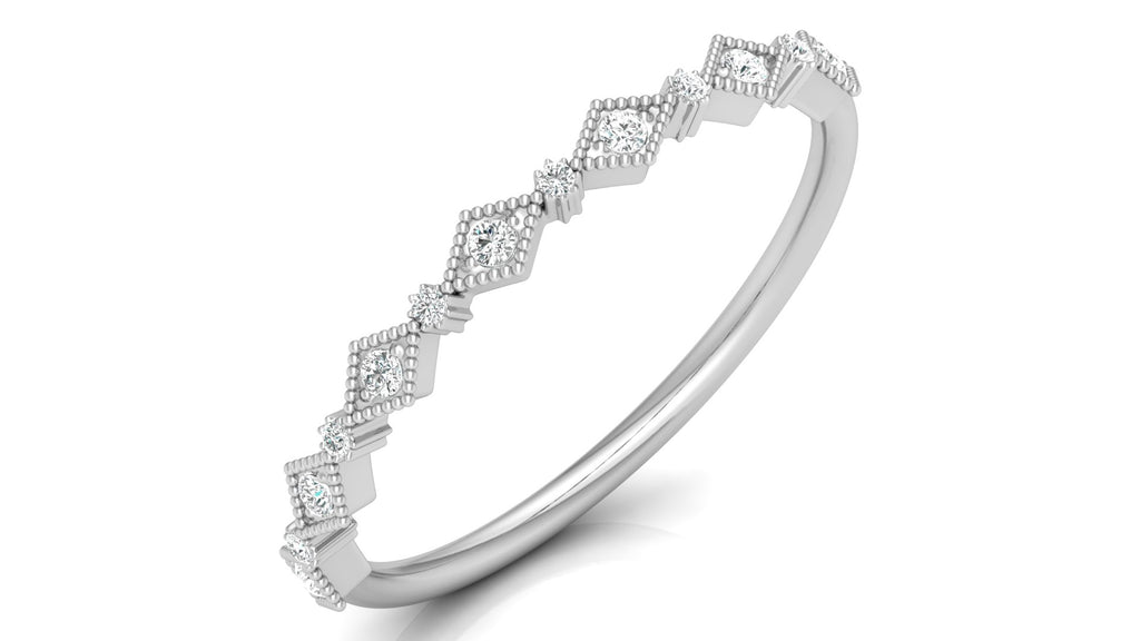 0.08 Ct round  Diamond Ring