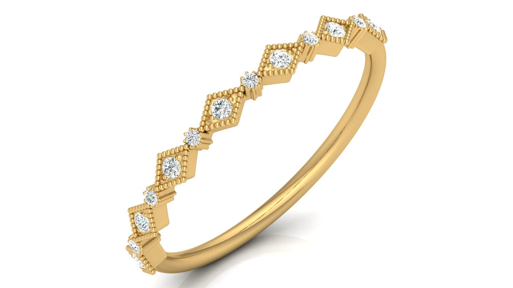 0.08 Ct round  Diamond Ring