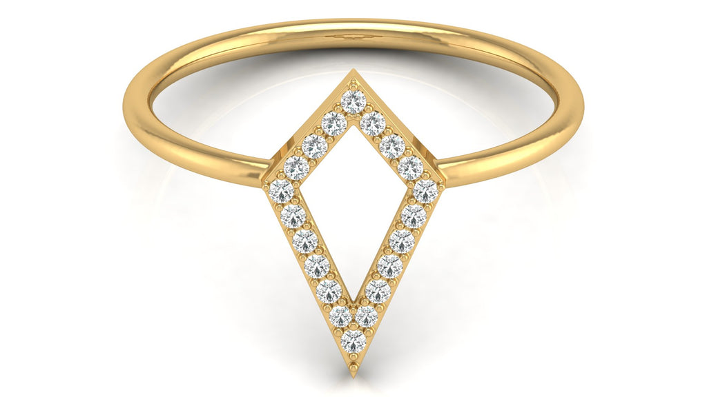0.1 Ct Round Diamond Ring