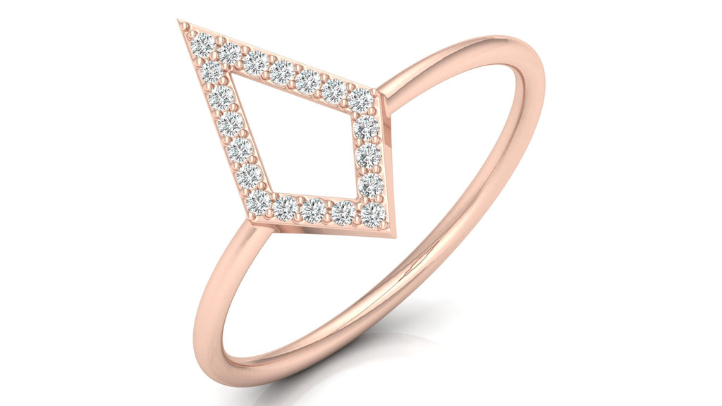 0.1 Ct Round Diamond Ring