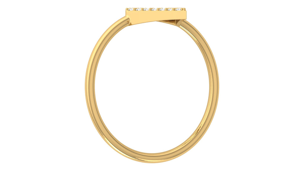 0.1 Ct Round Diamond Ring