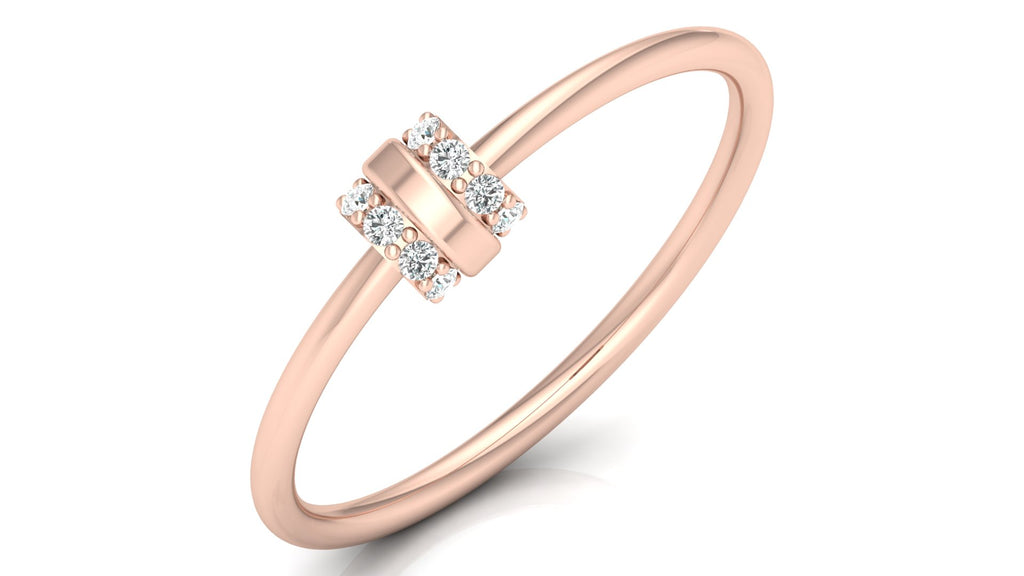 0.07 Ct Round Diamond Ring
