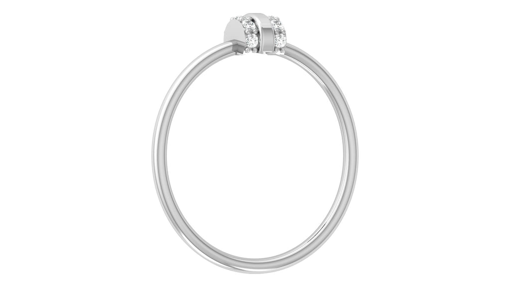 0.07 Ct Round Diamond Ring