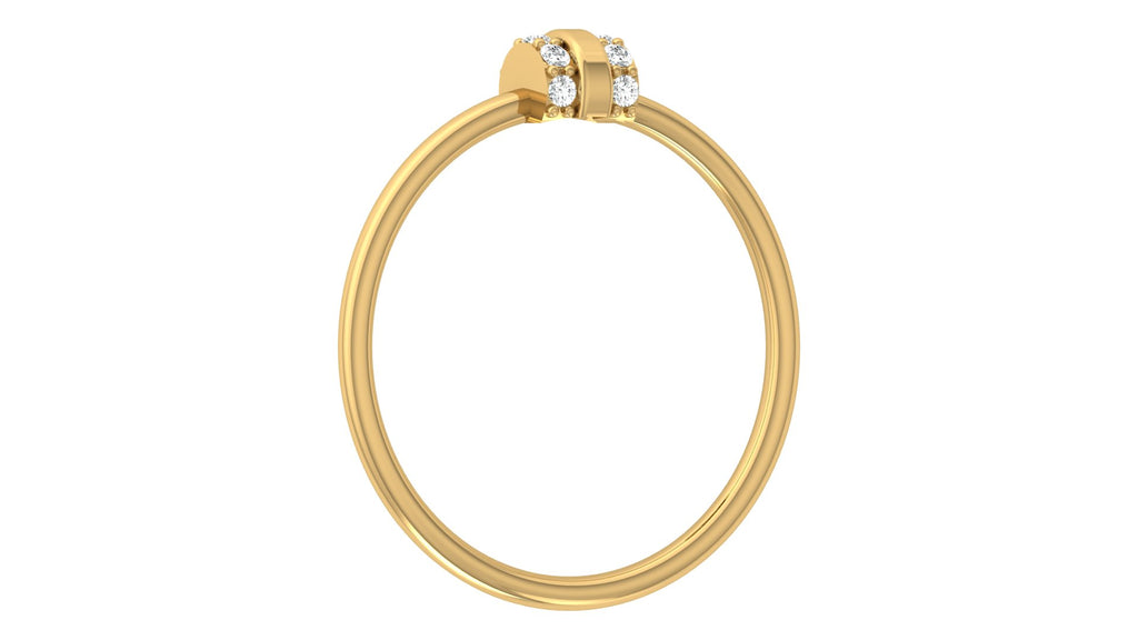 0.07 Ct Round Diamond Ring