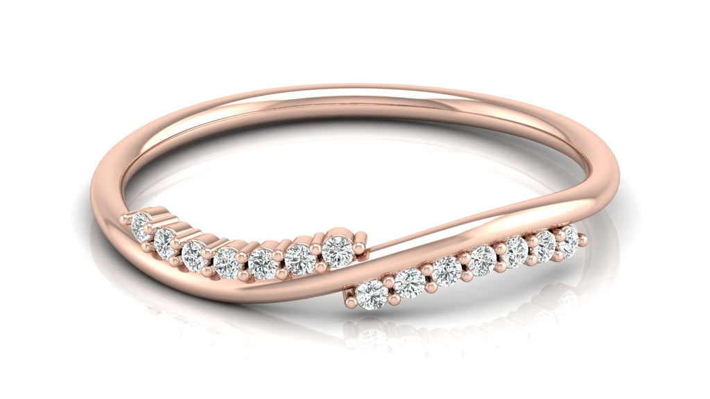 0.09 Ct Round Diamond Ring