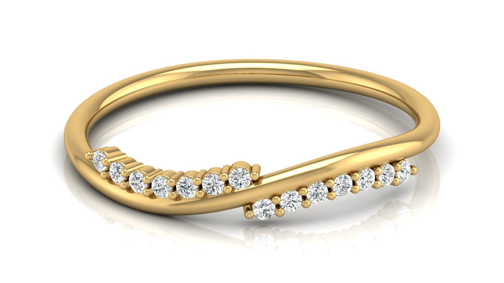 0.09 Ct Round Diamond Ring