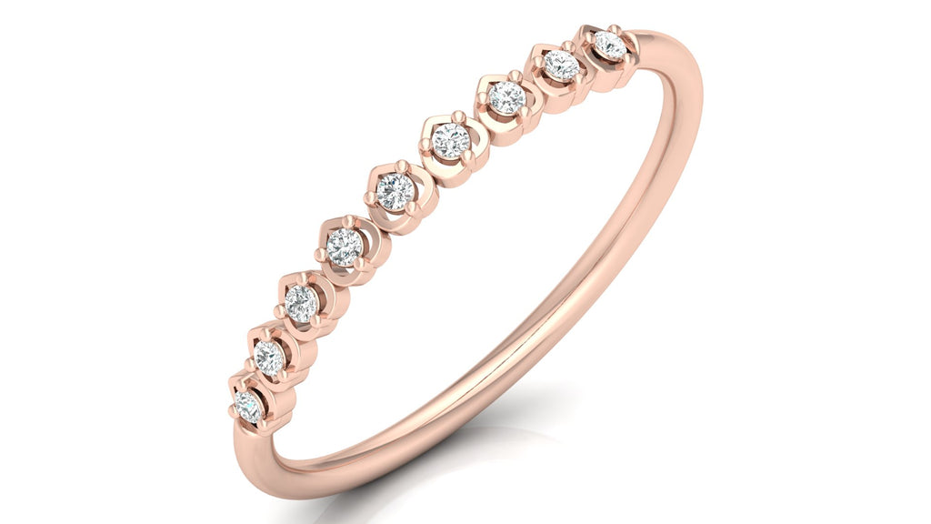 0.06Ct Round Diamond Ring