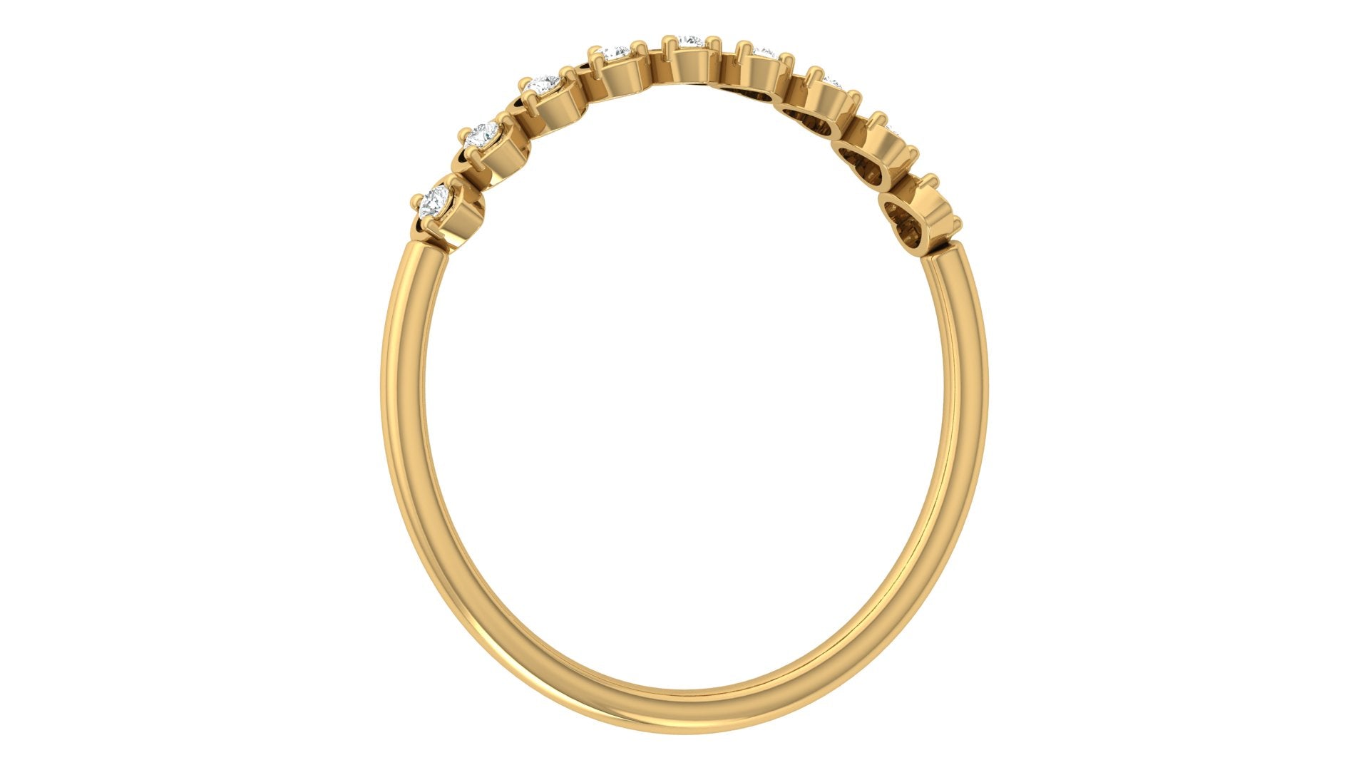 0.06Ct Round Diamond Ring