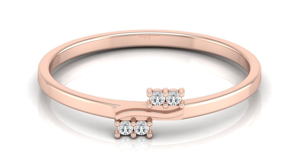 0.03 Ct Round Diamond Ring