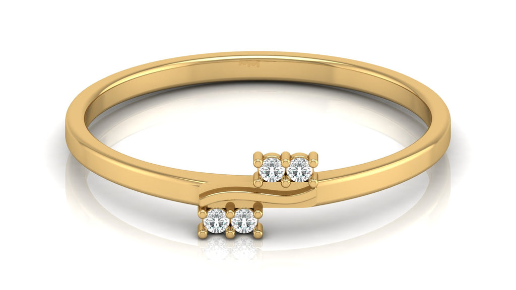 0.03 Ct Round Diamond Ring